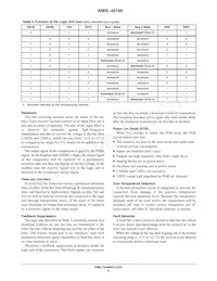 AMIS42700WCGA4H Datasheet Page 6