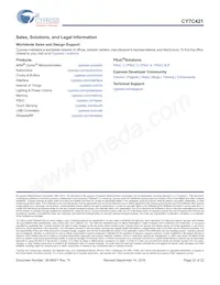 CY7C421-20JXI Datasheet Page 22