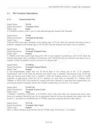 DS2154LNA2+ Datasheet Page 14
