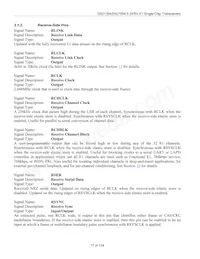 DS2154LNA2+ Datasheet Pagina 17
