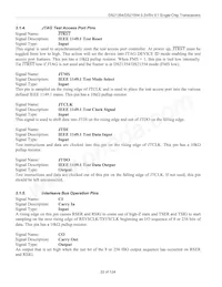 DS2154LNA2+ Datasheet Pagina 22