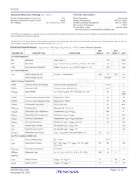 EL9110IUZS2714 Datasheet Page 2