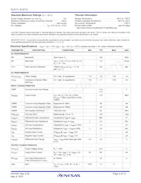 EL9112ILZ-T7S2714 Datasheet Page 3