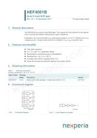 HEC4001BT Datasheet Cover