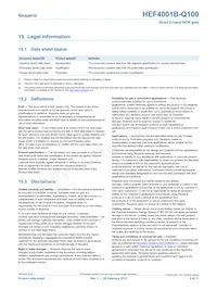 HEF4001BT-Q100J Datasheet Page 9