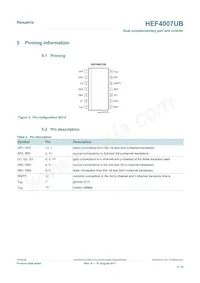 HEF4007UBP Datasheet Page 2