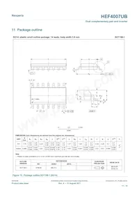 HEF4007UBP Datasheet Page 11