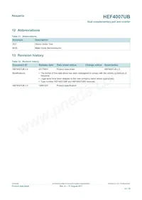 HEF4007UBP Datasheet Page 12