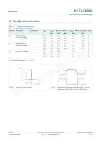 HEF40106BP Datasheet Page 7
