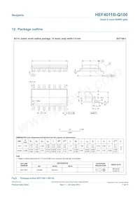 HEF4011BT-Q100J Datasheet Page 7