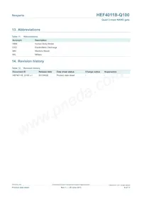 HEF4011BT-Q100J Datasheet Page 8