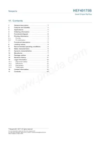 HEF40175BP Datenblatt Seite 14