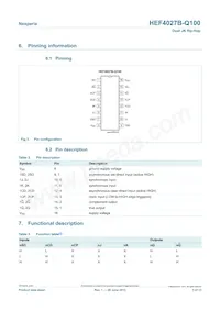 HEF4027BT-Q100J Datasheet Page 3