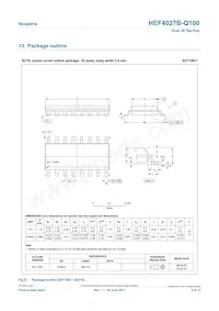 HEF4027BT-Q100J Datasheet Page 9