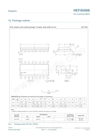 HEF4049BP Datasheet Page 8