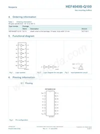 HEF4049BT-Q100J Datasheet Page 2