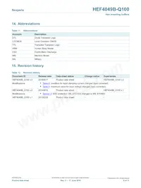 HEF4049BT-Q100J Datasheet Page 8