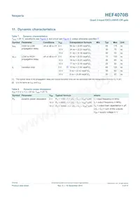 HEF4070BP Datasheet Page 5