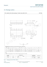 HEF4070BP Datasheet Page 7