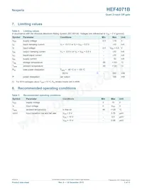 HEF4071BP Datasheet Page 3