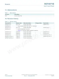 HEF4071BP Datasheet Page 8