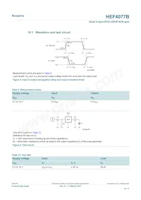 HEF4077BP Datasheet Page 6