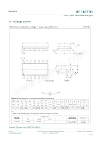 HEF4077BP Datasheet Page 7