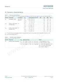 HEF4082BP Datasheet Page 5