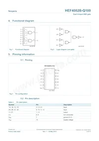 HEF4082BT-Q100J Datasheet Page 2