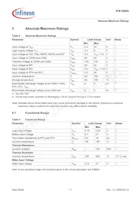 IFX1054GXUMA1 Datasheet Page 11