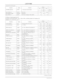 LA72715NV-TLM-E Datasheet Page 3