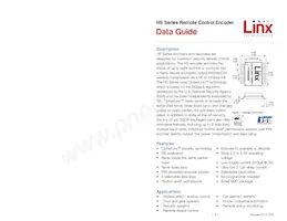 LICAL-ENC-HS001 Datasheet Pagina 3