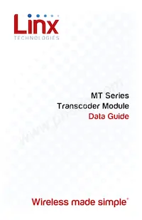 LICAL-TRC-MT Datasheet Cover