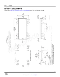 LTC1535CSW#TRPBF Datasheet Pagina 16