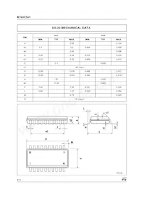 M74HC541RM13TR Datasheet Page 8