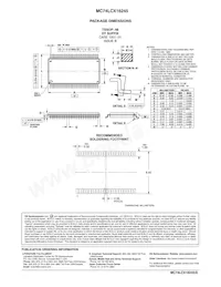 M74LCX16245DTR2G Datasheet Page 7