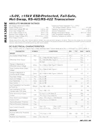 MAX13085EASA-T Datasheet Page 2