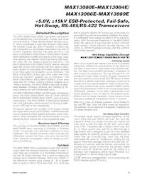 MAX13088EAPA+ Datasheet Page 15