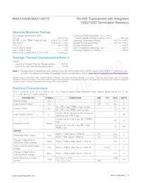 MAX13450EAUD+T Datasheet Page 2