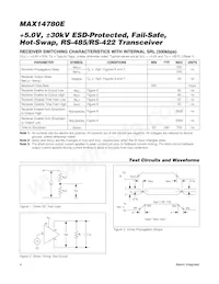 MAX14780EESA+T Datenblatt Seite 4