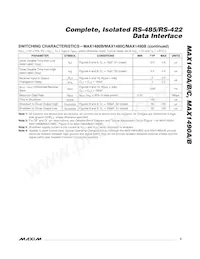 MAX1480BCPI-G10 Datasheet Pagina 5