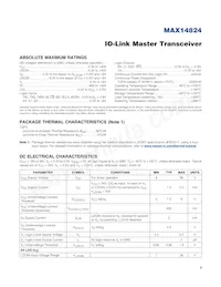 MAX14824ETG+ Datasheet Pagina 3