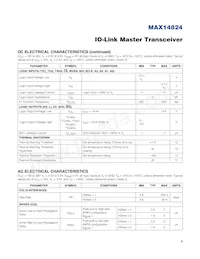 MAX14824ETG+ Datasheet Page 5