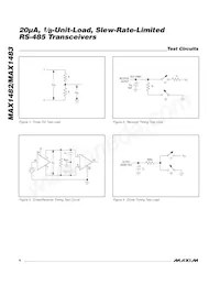 MAX1483EUA+T Datasheet Page 6