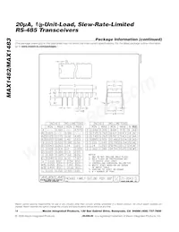 MAX1483EUA+T Datasheet Page 14