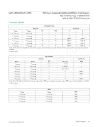 MAX14858GWE+T Datasheet Page 15