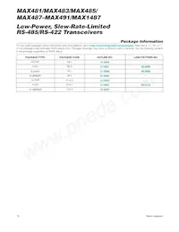 MAX1487CSA+TG068 Datasheet Page 16