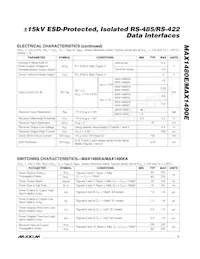 MAX1490EBCPG+ Datasheet Page 3