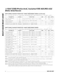 MAX1490EBCPG+ Datasheet Page 4