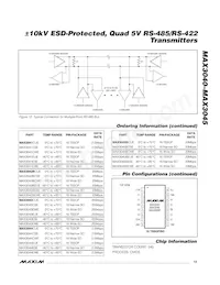 MAX3043EWE+ Datasheet Page 13